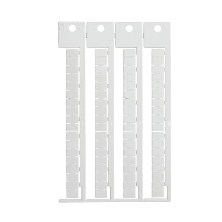 Brady Terminal Block Tag Polycarbonate 9.00 mm H x 6.00 mm W Box of 1008 Pieces, 1008PK SA4810